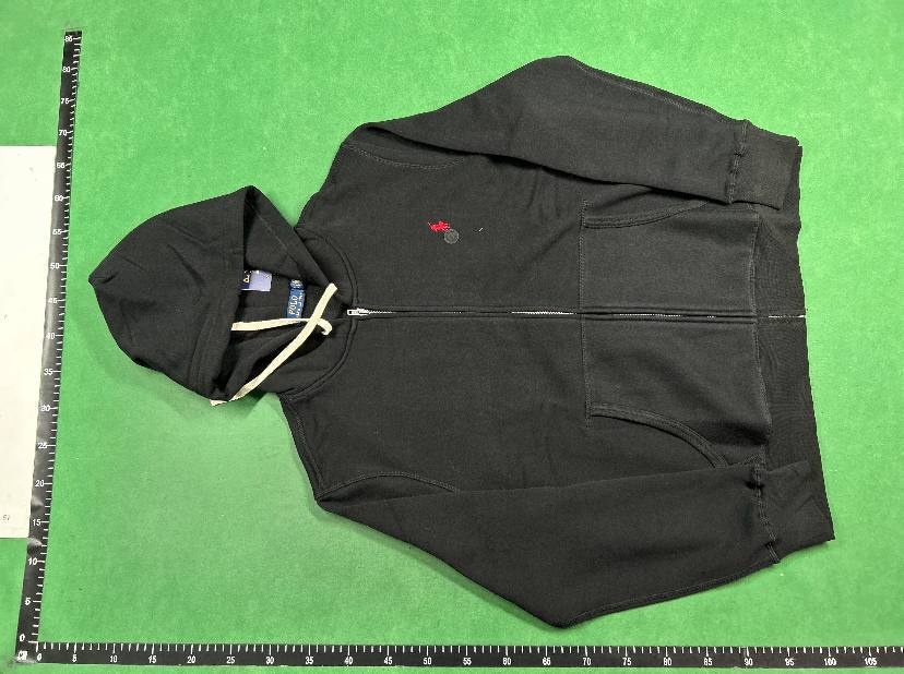 Polo zip up hoodie ( 12 colors )