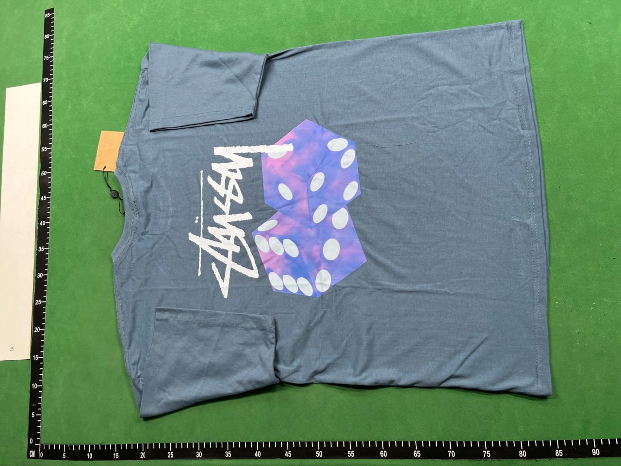 Stussy 8-Ball cracked print T-shirt -2