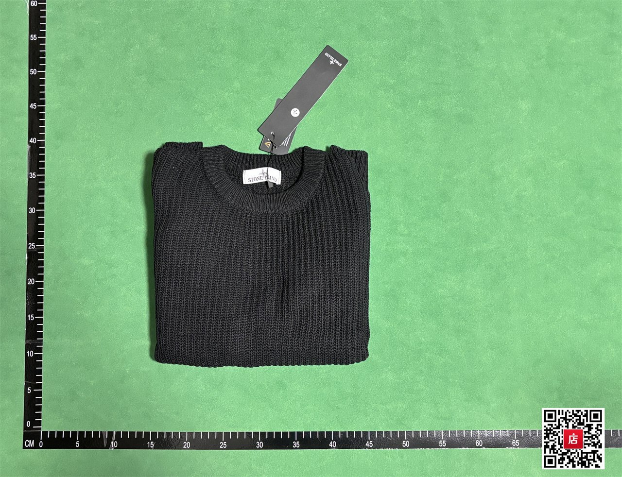 Stone Island Ribbed V-Neck Sweater [14 Colors Available] -2