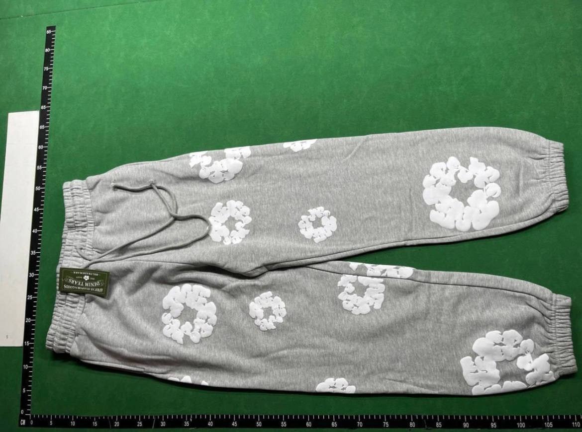 Denim Tears Flower Print Hoodie & Jogger Set [7 Colors] -1
