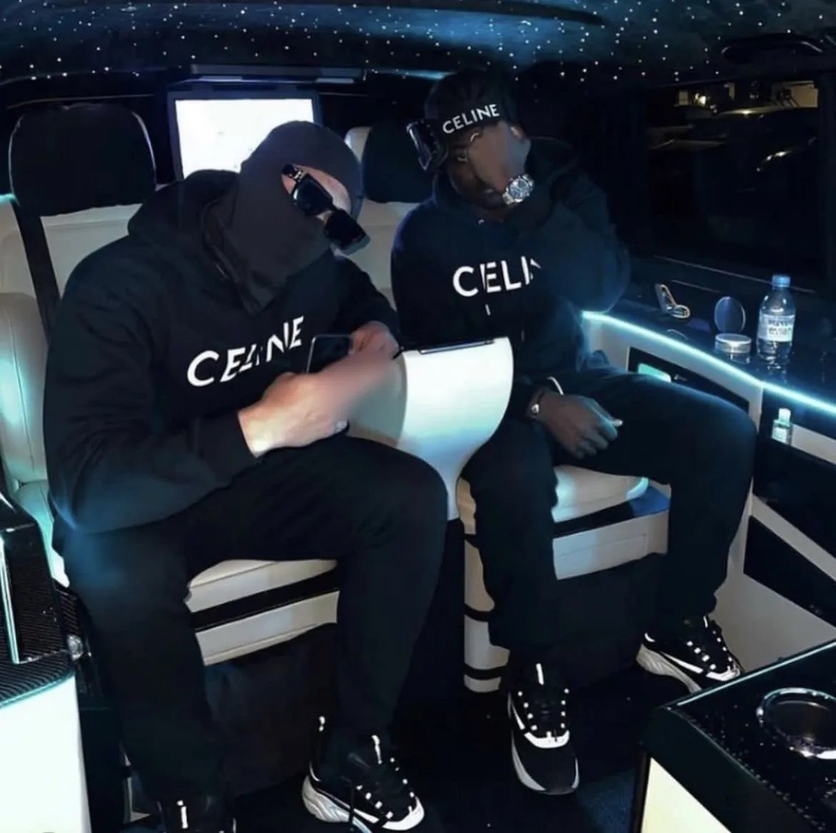 CELINE Logo Hoodie & Jogger Set [37+ Styles] -1