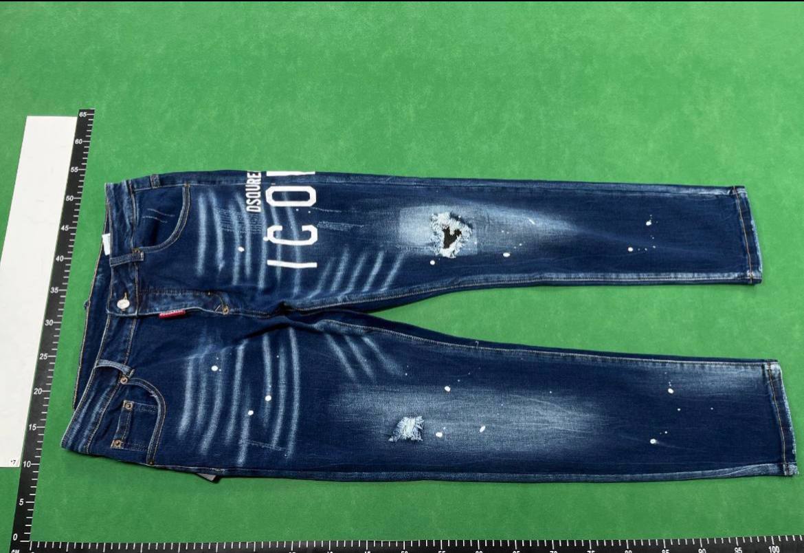 Amiri Angel Print Distressed Jeans [DSQ2] -2