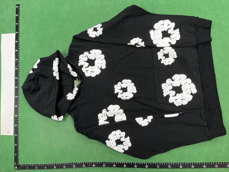 Denim Tears Flower Print Hoodie & Jogger Set -2