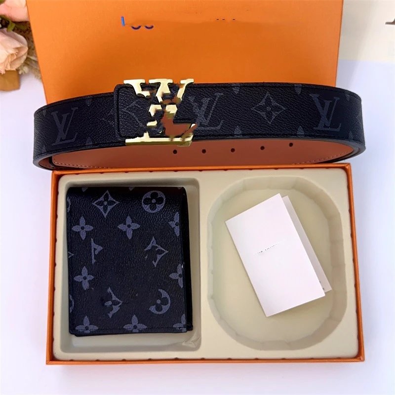 Hermès H Buckle Belt & Wallet Set [21+ Styles] -3