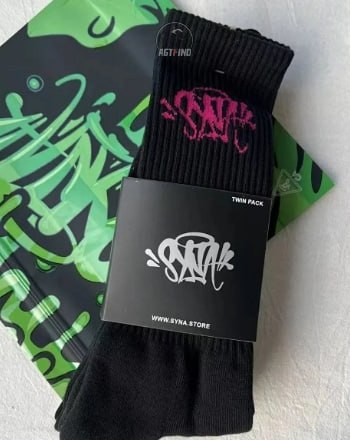 Syna World Graffiti Logo Socks -1