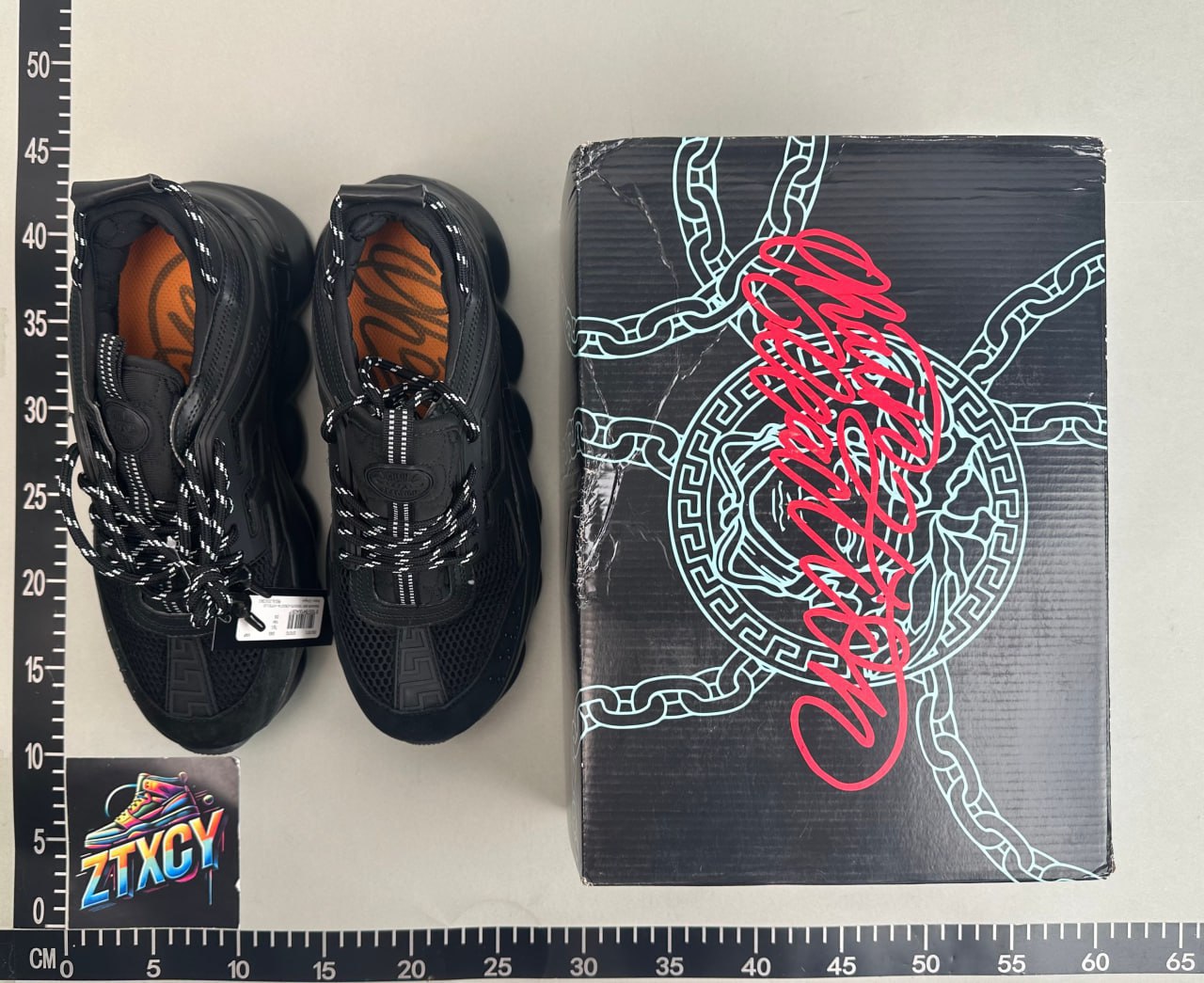 Versace Chain Reaction Sneakers -3