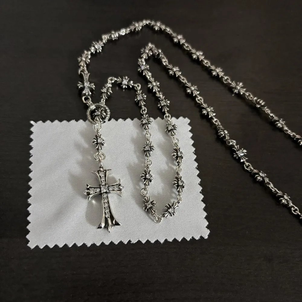  Chrome Hearts Cross Necklace [Hip-hop Style] -1