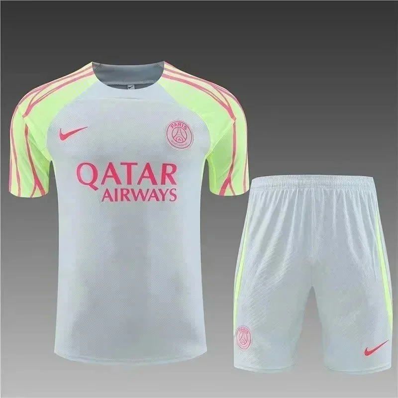 Summer warm-up training suit football jersey-1225                   -3