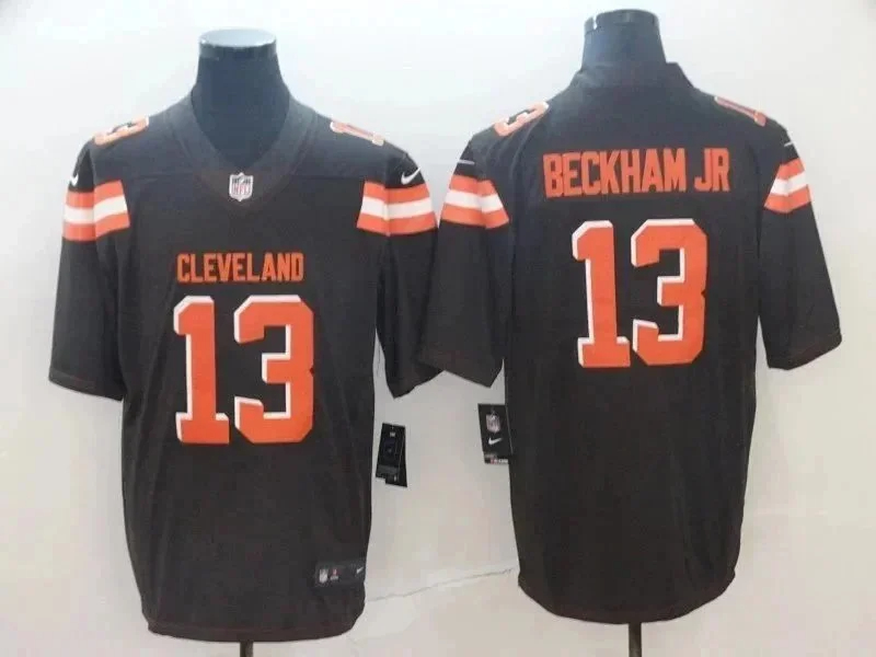 Cleveland Browns men's short sleeve football jersey（38 styles)-1957                   -6