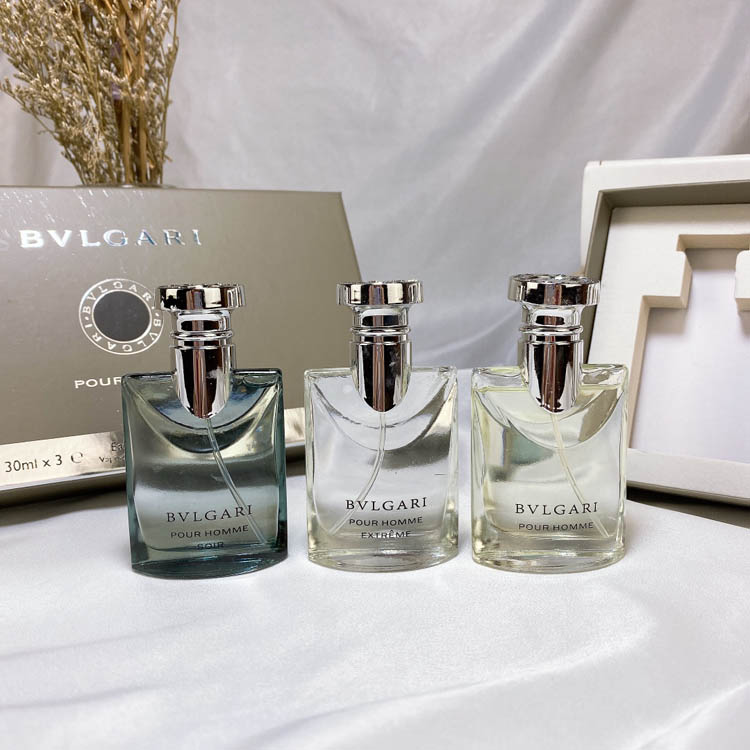 Bvlgari Darjeeling Tea Perfume Sample 3-Piece Set-3379                   -2