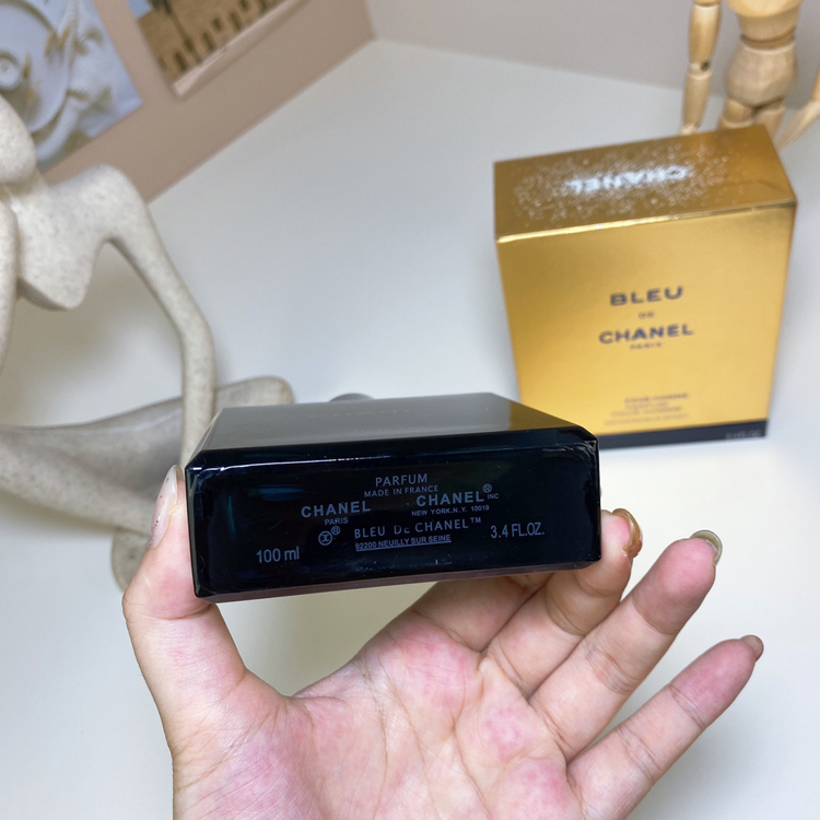 Chanel Gold Blue Perfume-3006                   -4
