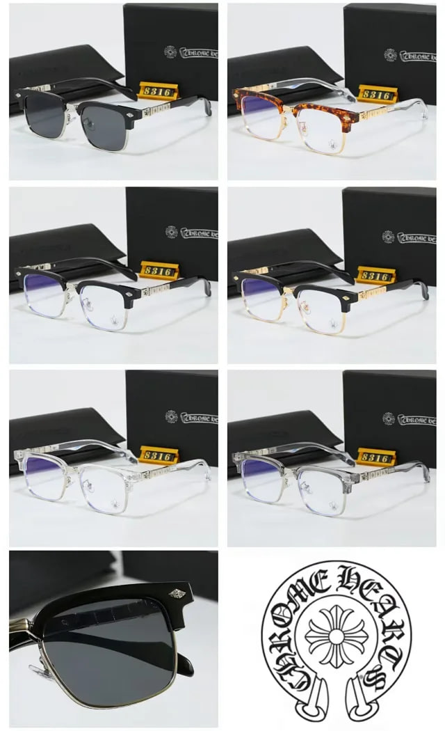 Chrome Hearts glasses -4